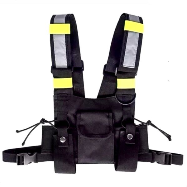 Pechera para radio portátil